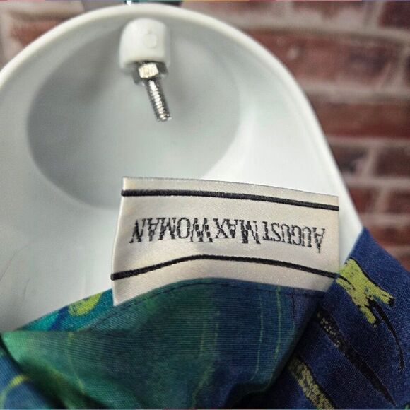 August Max Woman Vintage Abstract Open Front Jacket – Women’s Size 18 - Picture 8 of 8